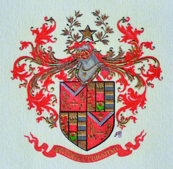 Les armoiries des Henry de Frahan.