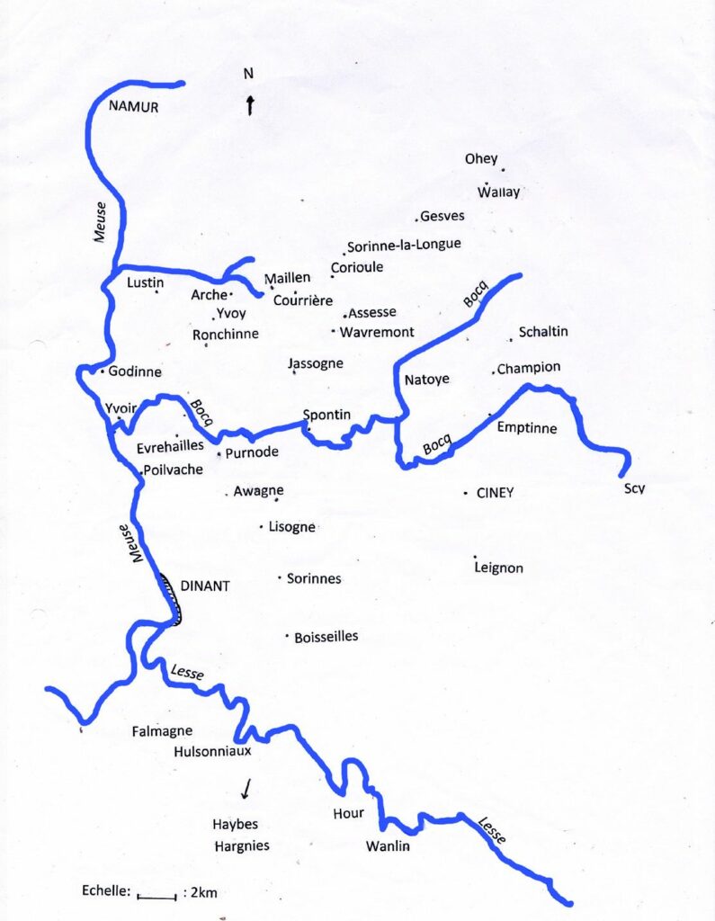 La prévôté de Poilvache au XVe siècle.